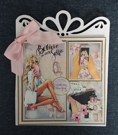 Believe In Your Selfie Bumper Mini Page Kits by S. Corbey