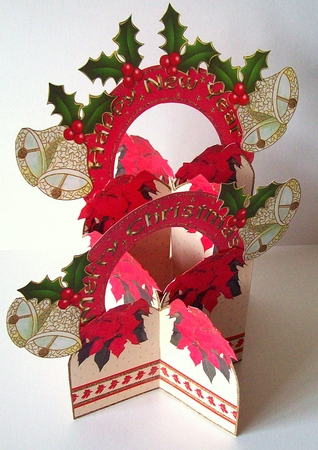 Poinsettia Cascade Kit by S. Corbey