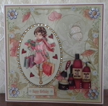 Girls Love Shopping Mini Kit by S. Corbey
