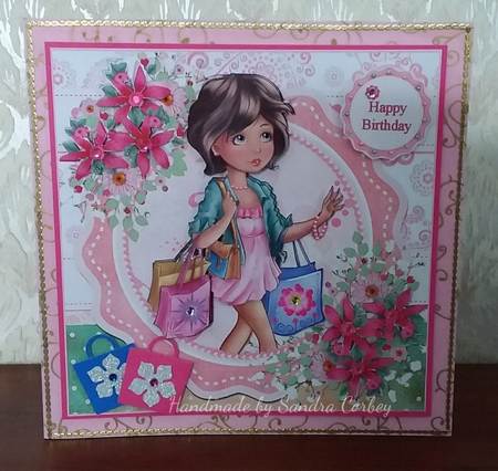 8x8 Girls Love to Shop Mini Kit by S. Corbey