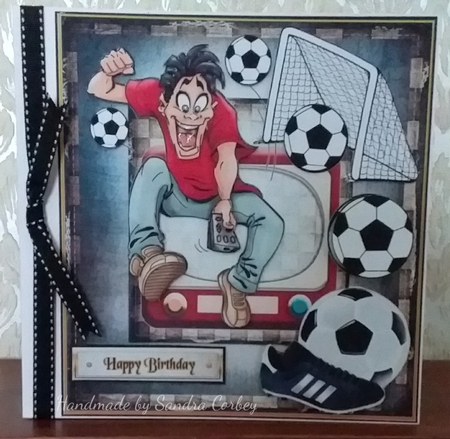 Exciting Soccer Game Mini Kit by Sandra Corbey