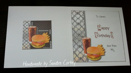 The Birthday Burger by Sandra Corbey