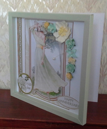 Art Deco Lady Saffron Green Mini Kit by S. Corbey