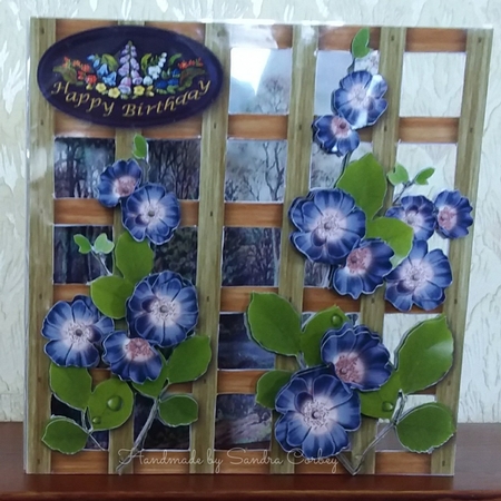 Garden Trellis - Woodland Walk by S. Corbey