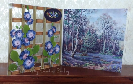 Garden Trellis - Woodland Walk by S. Corbey
