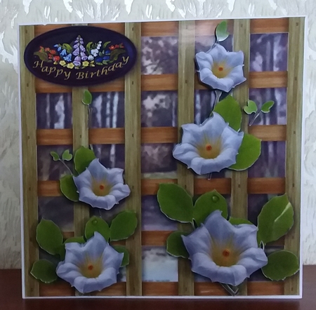 Garden Trellis - Romantic Forest by Sandra Corbey