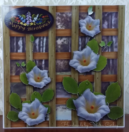 Garden Trellis - Romantic Forest by Sandra Corbey