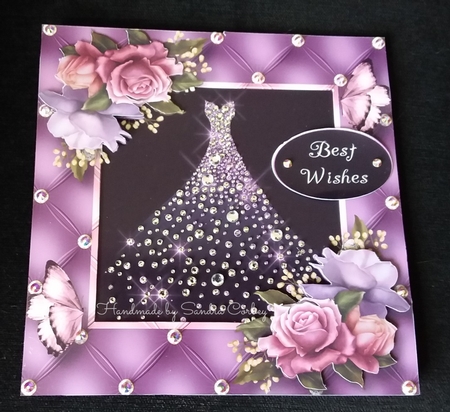 The Diamond Gown - Purple by S. Corbey