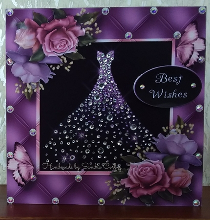 The Diamond Gown - Purple by S. Corbey