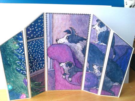 Waiting for Santa Theatre Fold by S. Corbey