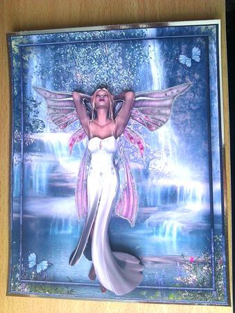 Enchanting Waterfall by Sandra Corbey