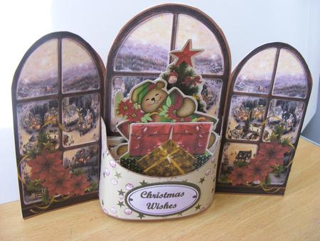 Christmas Cheer Pocket Card Kit by Sandra Corbey