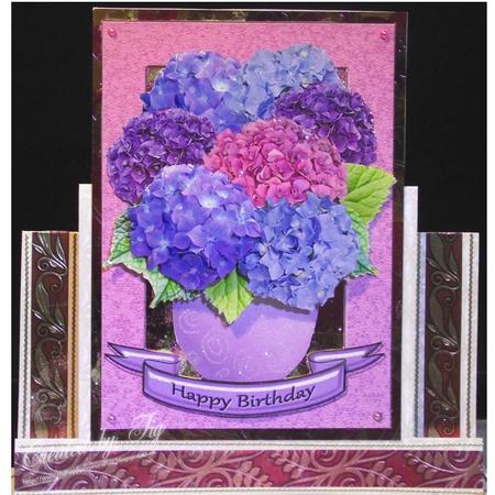 Hydrangea Heaven Mini Kit by Sandra Corbey