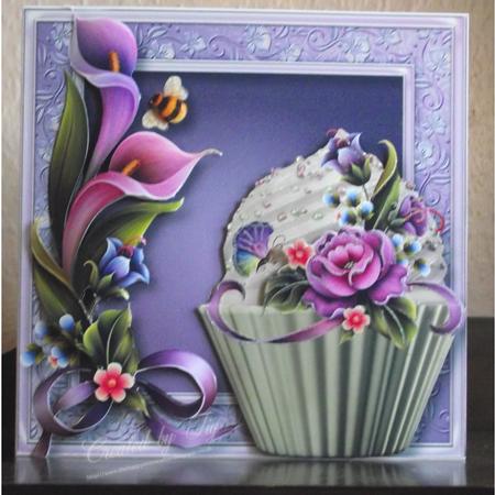 Garden Enchanted Cupcake Mini Kit by Sandra Corbey