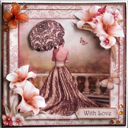 The Butterfly Balcony Mini Kit by Sandra Corbey