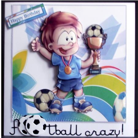 8x8 My Little Soccer Star Blue Mini Kit by S. Corbey