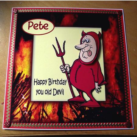 Happy Birthday You Old Devil by S. Corbey