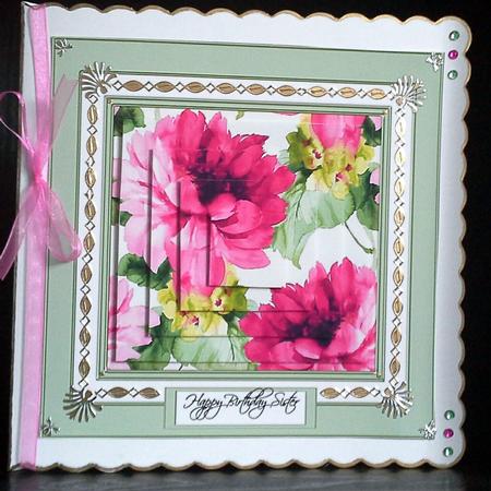 Watercolour Floral in Green Mini Kit by S. Corbey