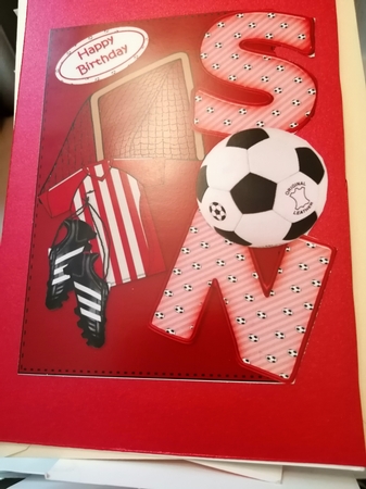 Son Football Red Over the Edge Featured Gallery Photo