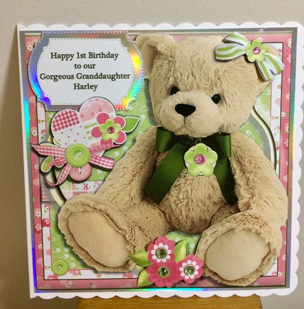 Cute Teddy Bear 1st Birthday Featured Gallery Photo