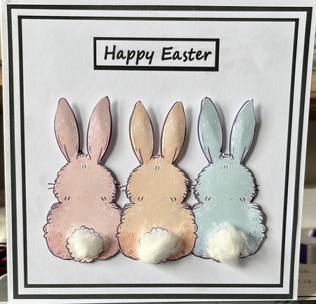 Easter Bunnies by Sandra Parry