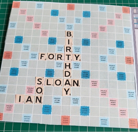 40 IN SCRABBLE 7.5 Alphabet Quick Card Kit Create Any Name by Sandra Sloan