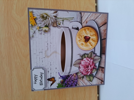 Coffee and Flowers by Sandra Upton