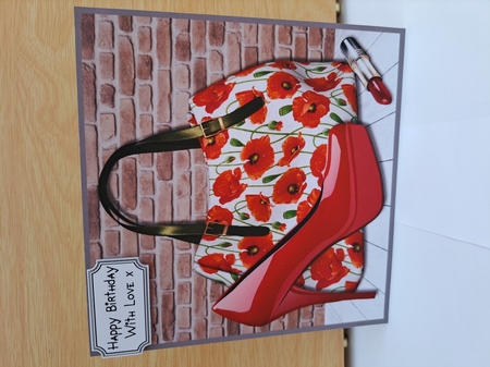 Beautiful in Red by Sandra Upton