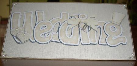 Wedding Word 3D Decoupage Sheet by Sandra Wales