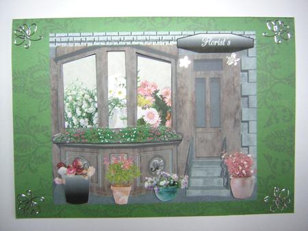 Old Victorian Florist Shop by Sandra Carlse