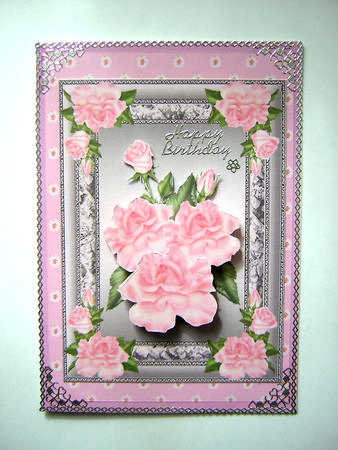 Pretty in Pink Roses by Sandra Carlse