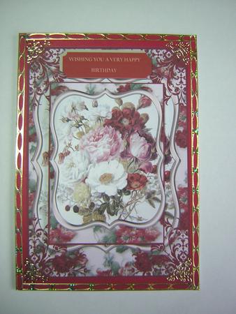 Vintage Roses & Peonies by Sandra Carlse