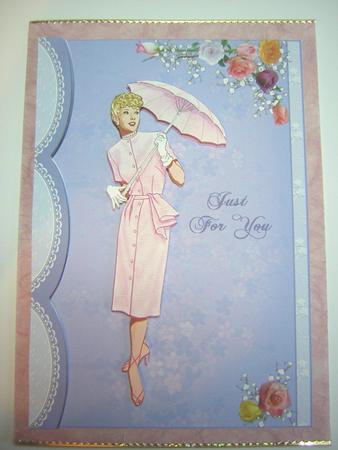 The Pink Parasol by Sandra Carlse