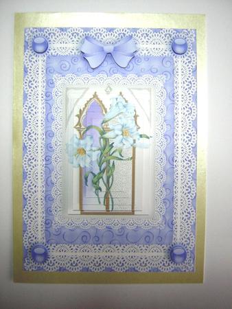 Church Window, Lilys 'n Lace by Sandra Carlse
