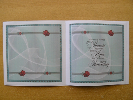 Beautiful Art DecoBirthday Roses  Mini Kit by Sandy Kingdon