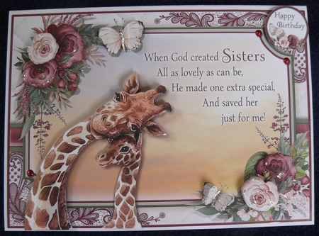 When God Created Sisters by Sandy Kingdon