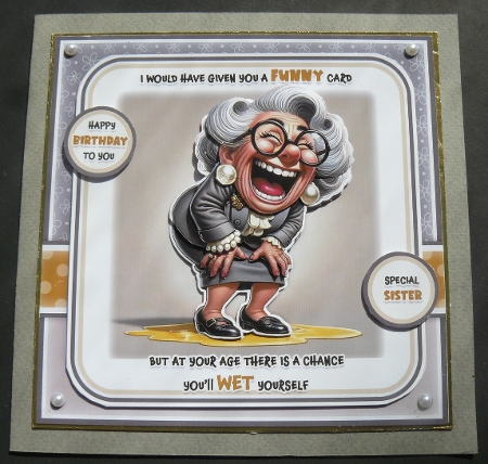 Funny Card Mini Kit by Sandy Kingdon
