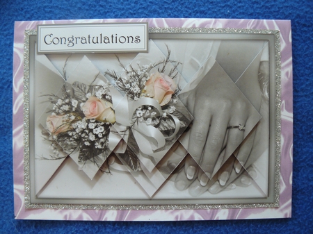 From This Day Forward - Diamond Stacker Card by Sandy Kingdon
