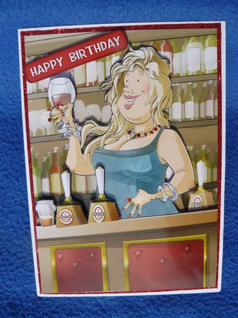 Barmaid Dudess (blonde Hair) by Sandy Kingdon