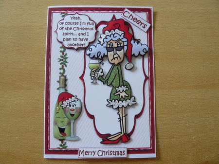 Stella is full of Christmas spirit  by Sandy Kingdon