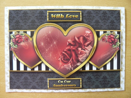 Hearts A5 Mini Kit by Sandy Kingdon