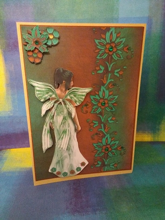 Choco-mint Fairy + Decoupage by Sara Turner