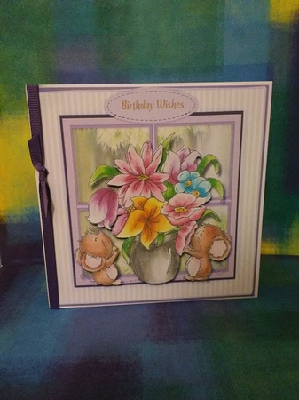 Little Mice Blooms  by Sara Turner