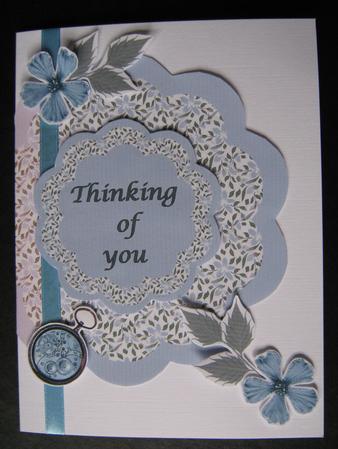 Turquoise Floral by Sarah Bell
