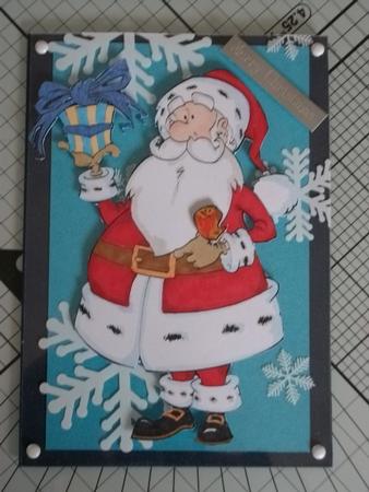 Santa Dude Digi Stamp. by Sarah Cope