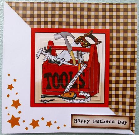 DIY Tools Quick Card with Pyramage by Ann Cunningham