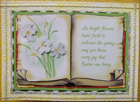 White Daffodils for Easter by Ann Cunningham