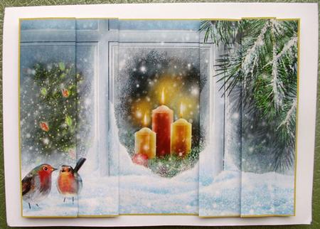 Robins by the Christmas Window by Ann Cunningham