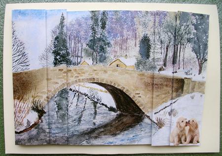 Winter Bridge by Ann Cunningham