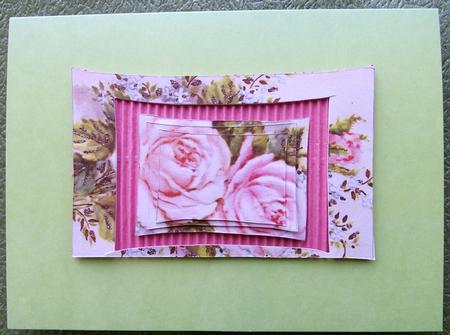 Pink Roses Curved Tunnel Sheet by Ann Cunningham